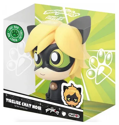 Image de Plastoy tirelire Chat Noir Miraculous