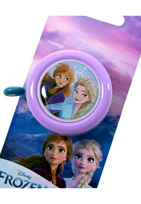 Produktbild von Disney Frozen 2 Fahrradklingel - Mädchen - blau lila