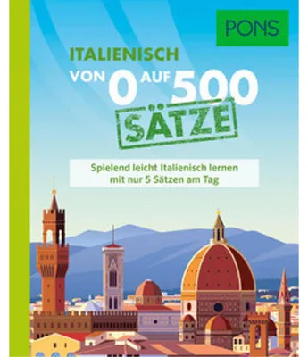 Obrázok produktu pre PONS Von 0 auf 500 Sätze Italienisch