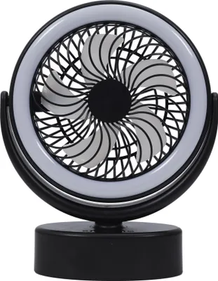 Obrázek produktu pro CMP VE6066 Závěsný ventilátor s LED osvětlením USB, černý