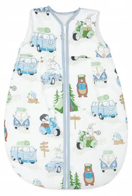 Produktbild von Ankras Baby-Schlafsack 68-74 cm Baumwolle Ganzjahreszeit