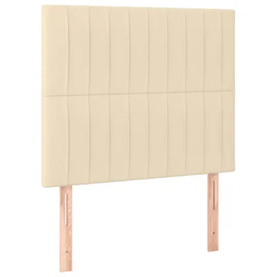 Produktbild von Kopfteil Creme 80x5x118/128 cm Stoff