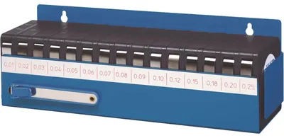 Immagine prodotto di Set di nastri calibri di spessime 0,01-0,25 mm in acciaio inossidabile, lunghezza 5 m, larghezza 12,7 mm