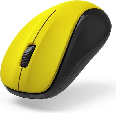 Produktbild von Optische 3-Tasten-Funkmaus "MW-300 V2", geräuschlos, USB-Empfänger, Gelb (00173023)
