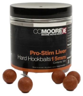 Produktbild von CC Moore Pro-Stim Liver Hard Hookbaits 15mm - 114g Boilies