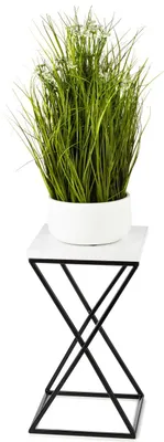 Image de Howhomely Modern White Loft -Style Plant stands 40 cm - flower stool