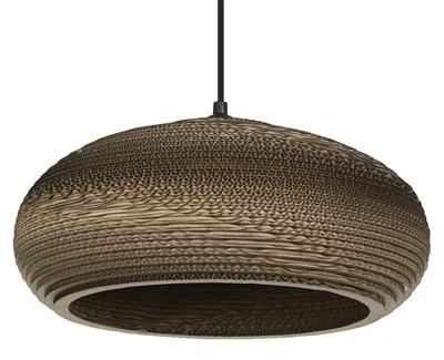 Produktbild von Hängelampe E27 D: 40 cm rund H: max. 125 cm Modern Pendelleuchte