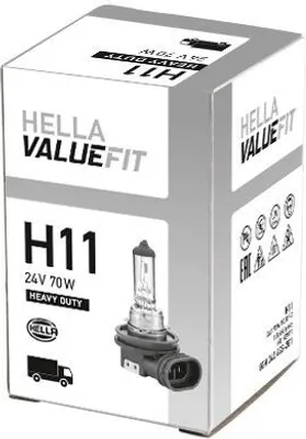 Produktbild von H11 HELLA Lampen Autolampen 24V 70W 8GH 242 632-281