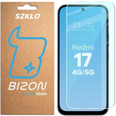 Produktbild von Gehärtetes Glas für Xiaomi Redmi 17 5G / 4G, Bizon Glass Clear