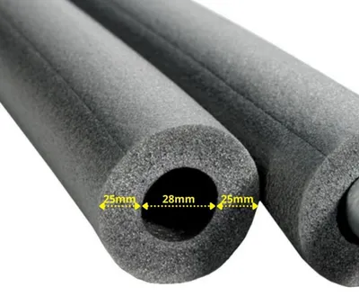 Produktbild von Rohrisolierschlauch 1m, Ø 28 mm x 25 mm
