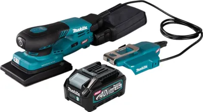 Obrázok produktu pre Makita BO 005 CGM1 Akumulátorová orbitálna brúska 40 V max. 80 x 130 mm 3,0 mm zdvih Bezkartáčová + 1x akumulátor 4,0 Ah - bez nabíjačky