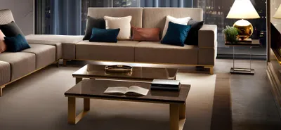 Image de Table basse Table d'appoint Design Tables de salon Table en bois Nouveau