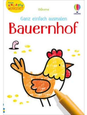 Image de Kleine Kreativ-Werkstatt - Ganz einfach ausmalen: Bauernhof