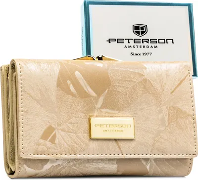 Produktbild von Damen Geldbörse Leder+PU PTN PS108-MLF-2579 Beige