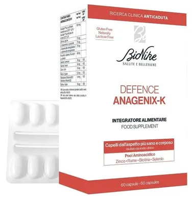 Immagine prodotto di Defence Anagenix K Integratore Alimentare 60 Capsule