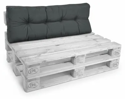 Produktbild von InAndOutdoorMatch - Palletkissen - Rückenkissen - Grau