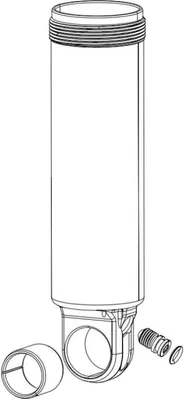 Produktbild von RockShox Dämpfergehäuse Dämpferkörper Monarch 200x57 schwarz