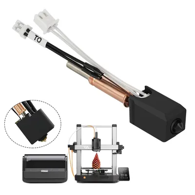 Produktbild von Voxelab Kobra 3 Upgrade Hotend Kit, Keramikheizung, 450°C,24V 60W, hohe Effizienz, schnelles Ersetzen