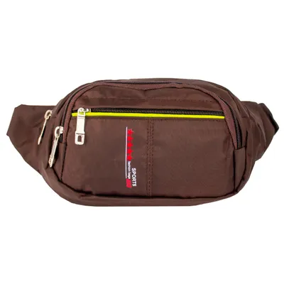 Produktbild von Bauchtasche Fashion Bag Outdoor Gürteltasche Hüfttasche Angeltasche Braun