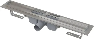 Produktbild von Duschrinne Plano RZ1-750 mit Edelstahlkante