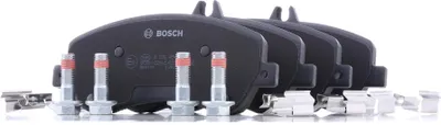 Produktbild von BOSCH Bremsbeläge Satz Vorne passend für MERCEDES-BENZ GLK (X204) 0 986 494 648