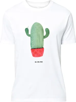 Produktbild von Mr. & Mrs. Panda Größe XL T-Shirt Kaktus Wut - Weiß - Geschenk, ärgern, Kollege, mit Spruch, Kollegin, Kakteen, Tshirt, Shirt, wütend