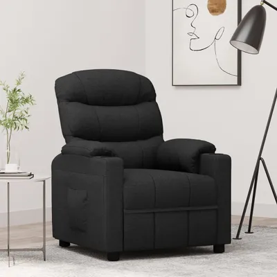 Zdjęcie produktu dla Leżanka The Living Store z czarnego materiału