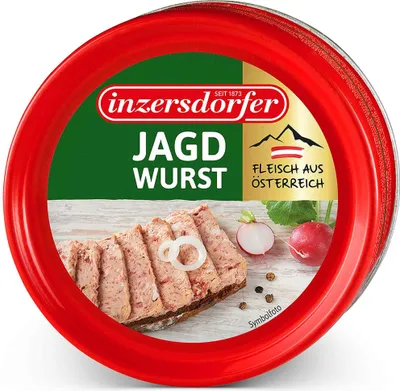 Produktbild von Inzersdorfer Jagdwurst 80g
