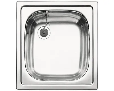 Produktbild von BLANCO TOP EE 4 x 4, Aufsatzwanne, Rechteckig, Edelstahl, Edelstahl, 1 Becken, Stainless steel