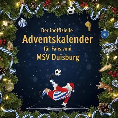 Zdjęcie produktu dla Nieoficjalny kalendarz adwentowy dla kibiców MSV Duisburg