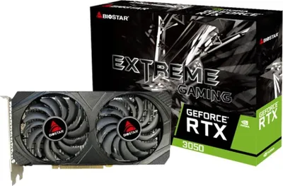 Produktbild von BIOSTAR GeForce RTX 3050 6GB Grafikkarte