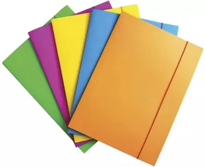 Imagen del producto de Carpetilla con goma A4, color mixto - Oficina