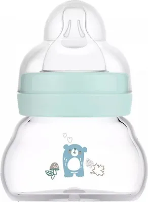 Produktbild von Mam Feel Good Glass Bottle Blue 0m 90ml