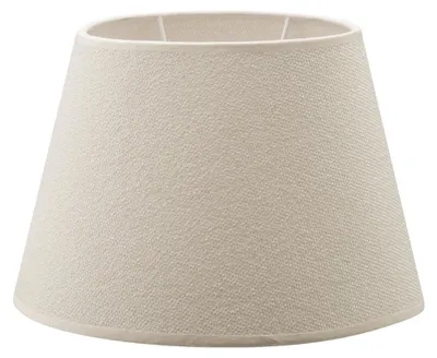 Produktbild von Home Sweet Home Lampenschirm aus Stoff Beige - 24 x 16 x 16 cm