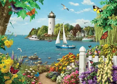 Obrázek produktu pro COBBLE HILL Puzzle U zátoky 500 dílků