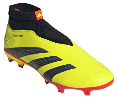 Imagen del producto de Adidas - Zapatillas de fútbol para hombre, terreno firme, "Predator League", modelo PP5587 (talla 46 EU), color amarillo