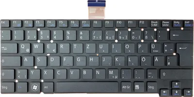 Image de FRANÇAIS - Clavier noir compatible avec SONY Vaio SVT1311C5E