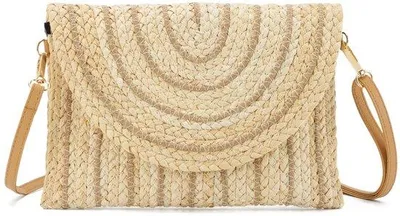Produktbild von Sommer Clutch Handtasche aus Stroh