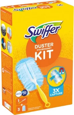 Image de Swiffer – Kit de démarrage + 3 recharges – avec Febreze - 1 pièce