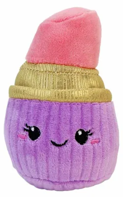 Produktbild von Kuscheltier Lippenstift kawaii Lila - ca. 10 cm
