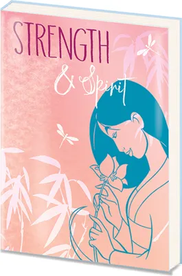 Produktbild von Mulan - Luxus-Notizbuch - Strength & Spirit PVC