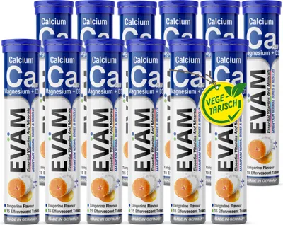 Produktbild von Calcium + Magnesium + D3 Brausetabletten 12