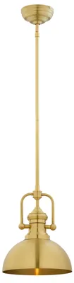 Productafbeelding van Hanglamp PLATINO, goudkleurig, 1xE27, 40W, metaal, afmetingen: 160x30,5x30,5 cm, IP20, Jupiter