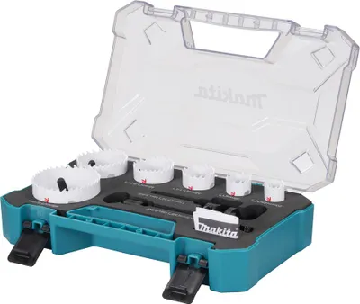 Obrázek produktu pro Makita 6dílná sada elektrikářských pil na otvory - D-47139