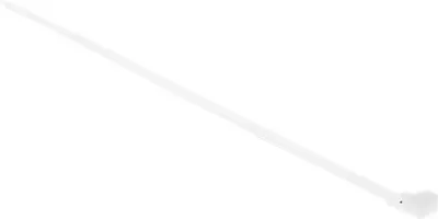 Produktbild von DeLOCK Kabelbinder wiederverwendbar L 200 x B 4,8 mm 100 Stück weiß, Kabelbinder mit Klettverschluss, Nylon, Weiß, 200 mm, 4,8 mm, 100 Stück(e)