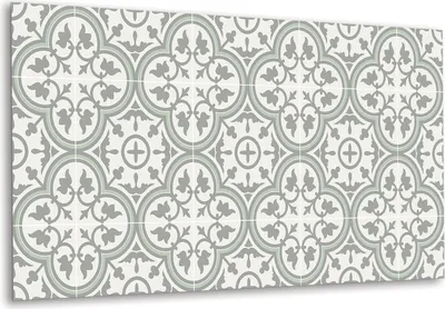 Produktbild von Tapetenaufkleber Fliesen Küche Bad Wasserdicht – Wandaufkleber, Blumenmotive - 100 cm x 50 cm