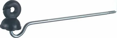 Produktbild von Weidezaun Vorbau-Ringisolator - 21 cm Schaft, 10 Stück
