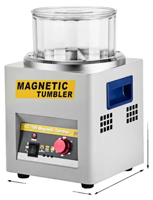 Obrázek produktu pro Leštička šperků, 220 V, magnetický buben, KT-185, 2000 ot./min.