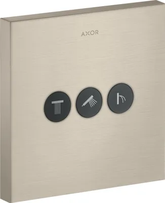 Image de hansgrohe AXOR Starck ShowerSelect Robinet carré encastré pour 3 consommateurs, 36717820