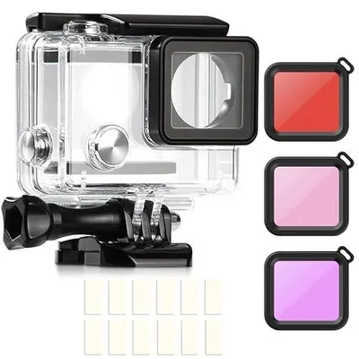 Zdjęcie produktu dla Obudowa nurkowa gopro hero 3+ 4 wodoodporna 60M filtry